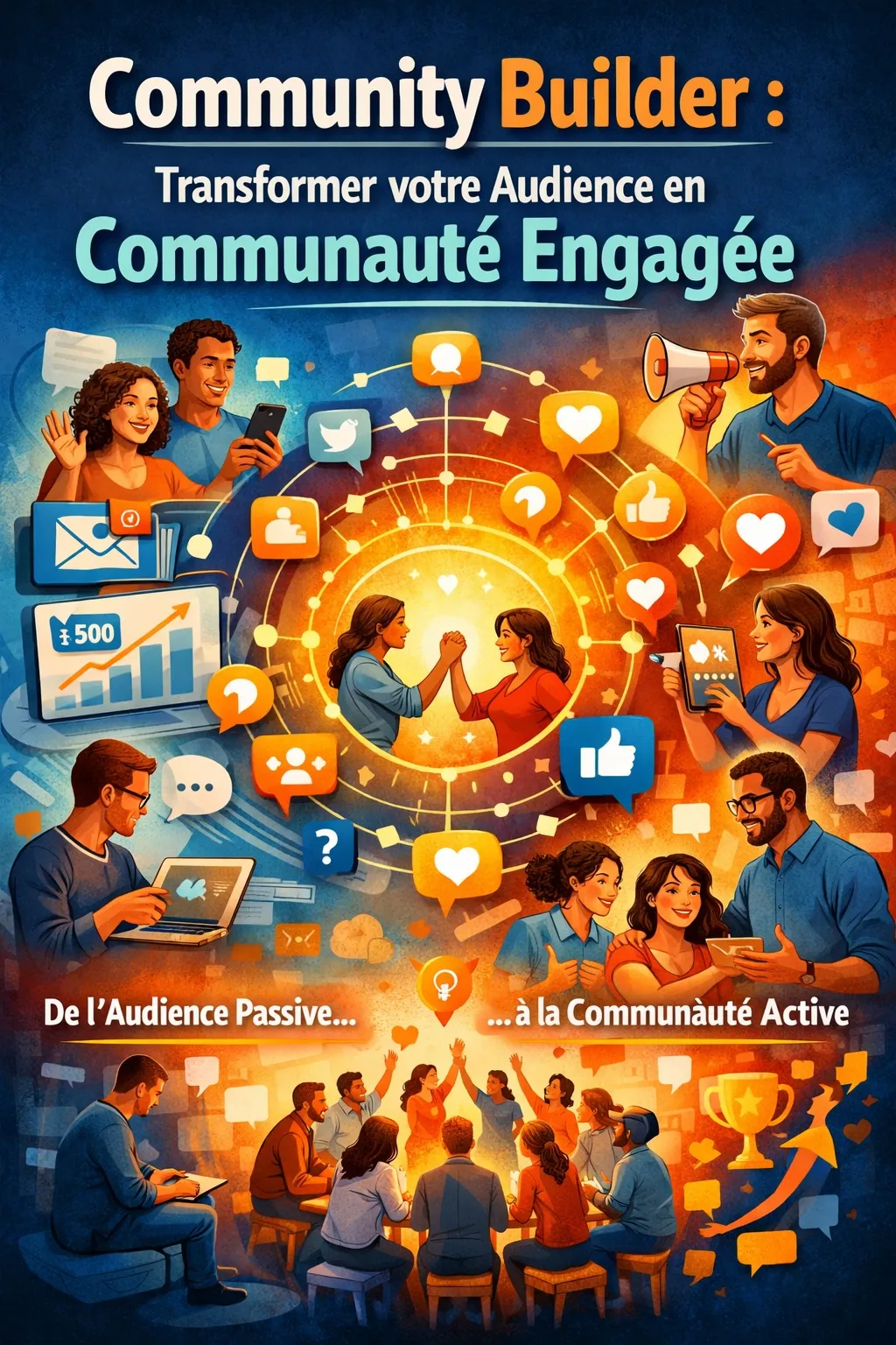 Le community building change la donne : il transforme une audience silencieuse en un collectif engagé, qui échange, co-crée et recommande.Quand le lien remplace la simple diffusion, la croissance devient organique, durable et humaine.