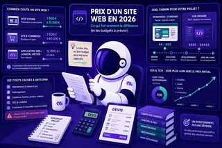 Combien coûte un site web professionnel en 2026 ? Guide complet